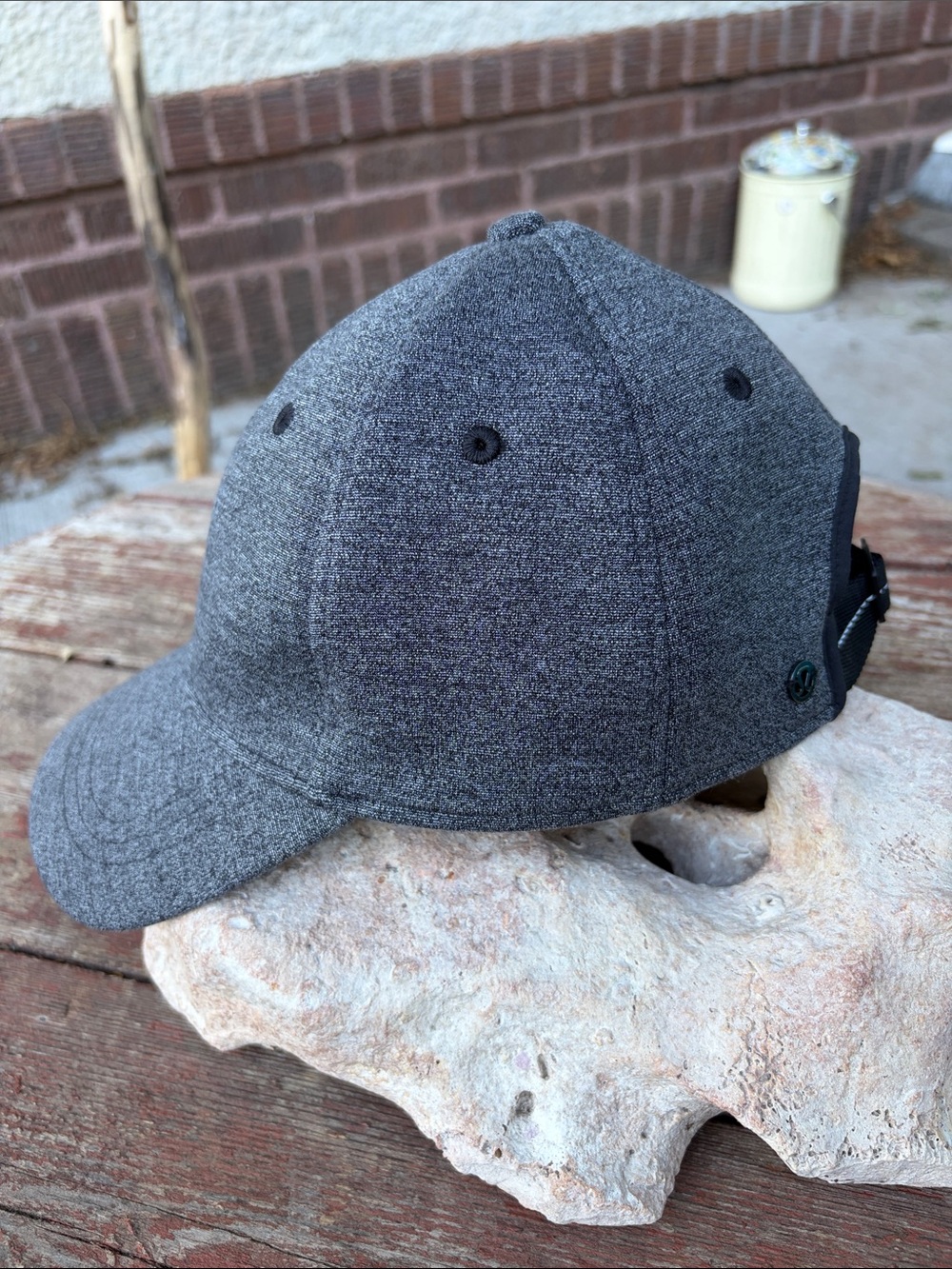 lululemon Baller Heathered Charcoal Baseball Cap